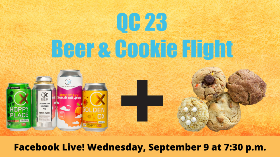 Quarantine Canteen 23 Beer Cookie Flight For 2 Old Ox Brewery Washington Dc Brewery In Ashburn Va